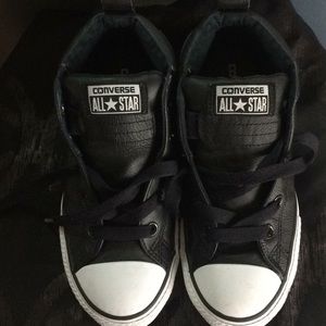 Boys sneakers leather